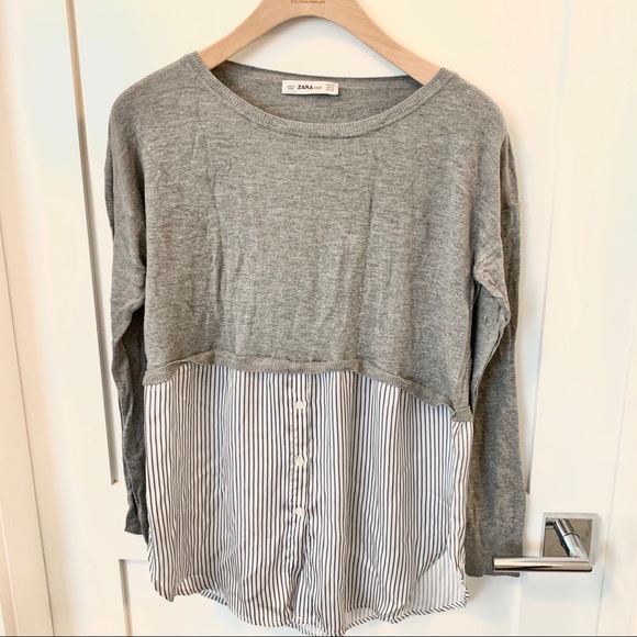 Zara Knit Shirt - Picture 1 of 5